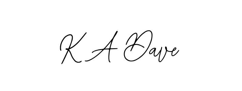 Also You can easily find your signature by using the search form. We will create K A Dave name handwritten signature images for you free of cost using Bearetta-2O07w sign style. K A Dave signature style 12 images and pictures png