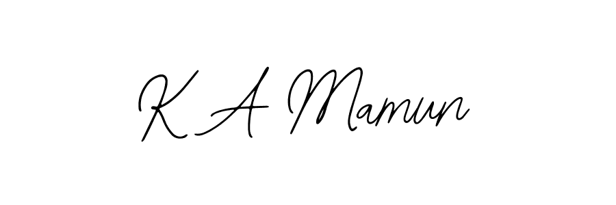 You can use this online signature creator to create a handwritten signature for the name K A Mamun. This is the best online autograph maker. K A Mamun signature style 12 images and pictures png