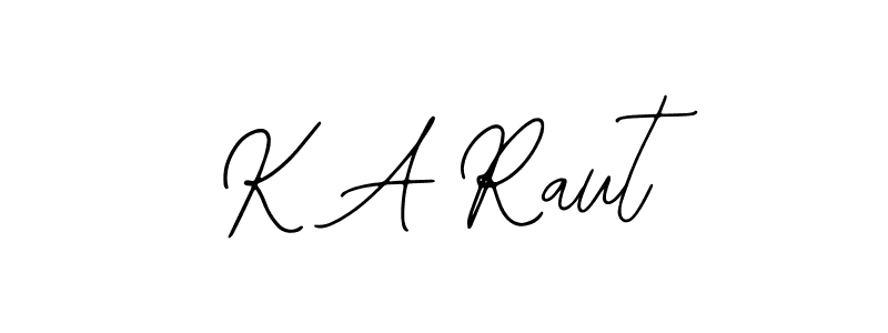 It looks lik you need a new signature style for name K A Raut. Design unique handwritten (Bearetta-2O07w) signature with our free signature maker in just a few clicks. K A Raut signature style 12 images and pictures png