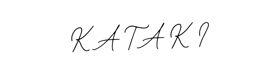 How to Draw K A T A K I signature style? Bearetta-2O07w is a latest design signature styles for name K A T A K I. K A T A K I signature style 12 images and pictures png