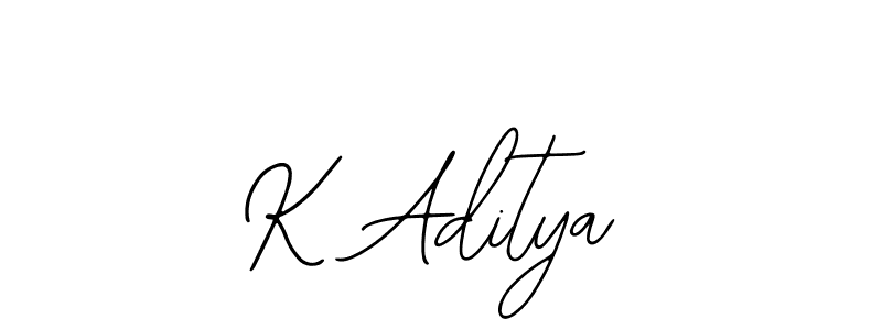 Create a beautiful signature design for name K Aditya. With this signature (Bearetta-2O07w) fonts, you can make a handwritten signature for free. K Aditya signature style 12 images and pictures png