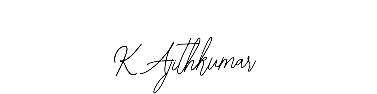 You can use this online signature creator to create a handwritten signature for the name K Ajithkumar. This is the best online autograph maker. K Ajithkumar signature style 12 images and pictures png