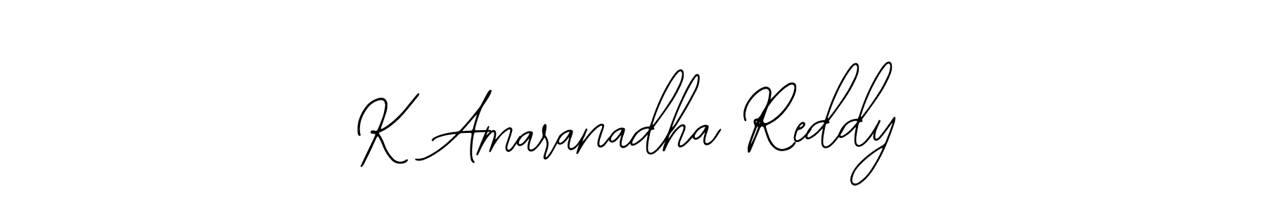 How to Draw K Amaranadha Reddy signature style? Bearetta-2O07w is a latest design signature styles for name K Amaranadha Reddy. K Amaranadha Reddy signature style 12 images and pictures png