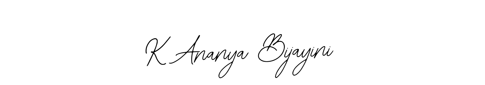 It looks lik you need a new signature style for name K Ananya Bijayini. Design unique handwritten (Bearetta-2O07w) signature with our free signature maker in just a few clicks. K Ananya Bijayini signature style 12 images and pictures png