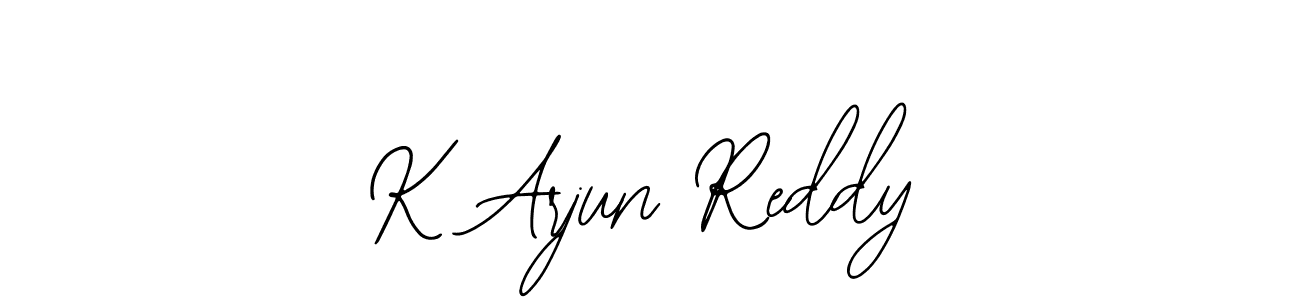 The best way (Bearetta-2O07w) to make a short signature is to pick only two or three words in your name. The name K Arjun Reddy include a total of six letters. For converting this name. K Arjun Reddy signature style 12 images and pictures png