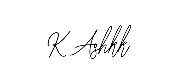 It looks lik you need a new signature style for name K Ashkk. Design unique handwritten (Bearetta-2O07w) signature with our free signature maker in just a few clicks. K Ashkk signature style 12 images and pictures png