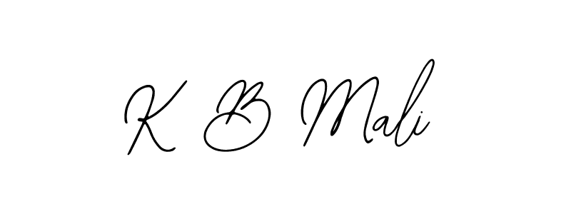 Here are the top 10 professional signature styles for the name K B Mali. These are the best autograph styles you can use for your name. K B Mali signature style 12 images and pictures png