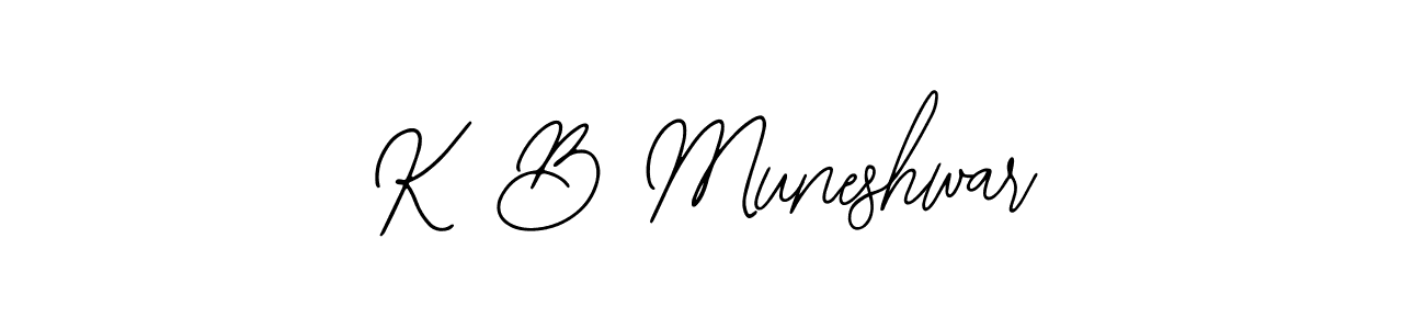 This is the best signature style for the K B Muneshwar name. Also you like these signature font (Bearetta-2O07w). Mix name signature. K B Muneshwar signature style 12 images and pictures png