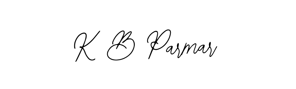 How to make K B Parmar signature? Bearetta-2O07w is a professional autograph style. Create handwritten signature for K B Parmar name. K B Parmar signature style 12 images and pictures png