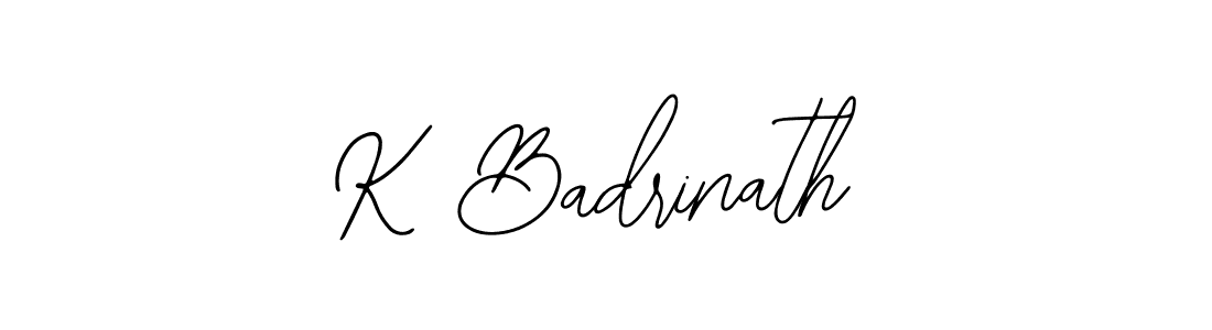 Here are the top 10 professional signature styles for the name K Badrinath. These are the best autograph styles you can use for your name. K Badrinath signature style 12 images and pictures png