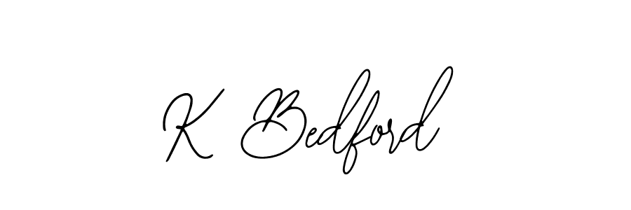 This is the best signature style for the K Bedford name. Also you like these signature font (Bearetta-2O07w). Mix name signature. K Bedford signature style 12 images and pictures png