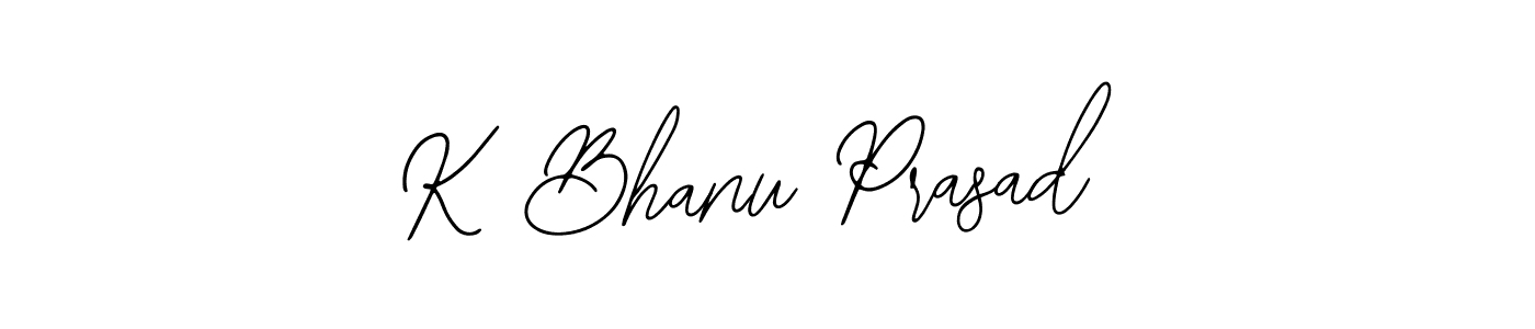 Make a beautiful signature design for name K Bhanu Prasad. Use this online signature maker to create a handwritten signature for free. K Bhanu Prasad signature style 12 images and pictures png