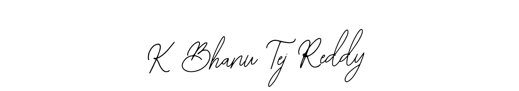 Also You can easily find your signature by using the search form. We will create K Bhanu Tej Reddy name handwritten signature images for you free of cost using Bearetta-2O07w sign style. K Bhanu Tej Reddy signature style 12 images and pictures png