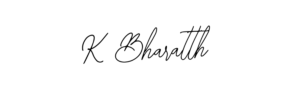 K Bharatth stylish signature style. Best Handwritten Sign (Bearetta-2O07w) for my name. Handwritten Signature Collection Ideas for my name K Bharatth. K Bharatth signature style 12 images and pictures png