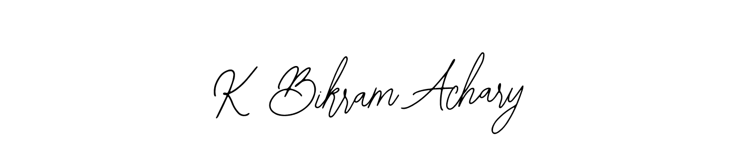 Check out images of Autograph of K Bikram Achary name. Actor K Bikram Achary Signature Style. Bearetta-2O07w is a professional sign style online. K Bikram Achary signature style 12 images and pictures png