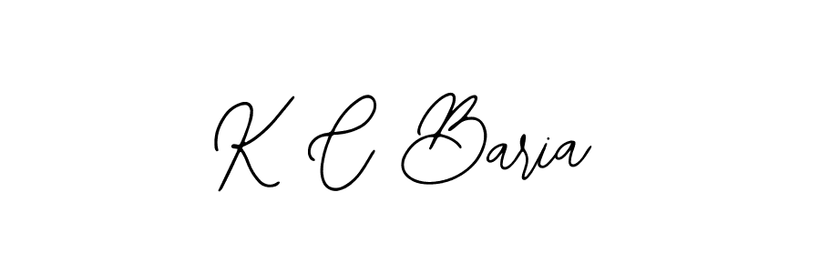 Also You can easily find your signature by using the search form. We will create K C Baria name handwritten signature images for you free of cost using Bearetta-2O07w sign style. K C Baria signature style 12 images and pictures png