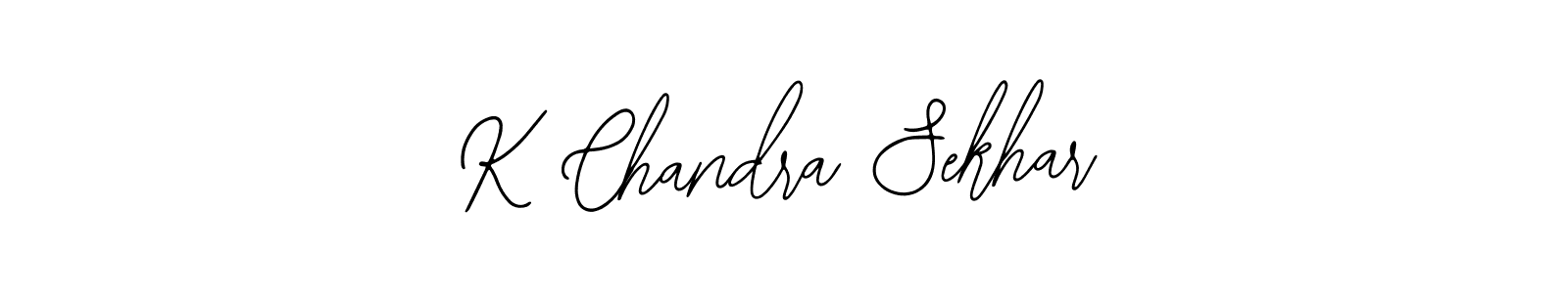 Use a signature maker to create a handwritten signature online. With this signature software, you can design (Bearetta-2O07w) your own signature for name K Chandra Sekhar. K Chandra Sekhar signature style 12 images and pictures png