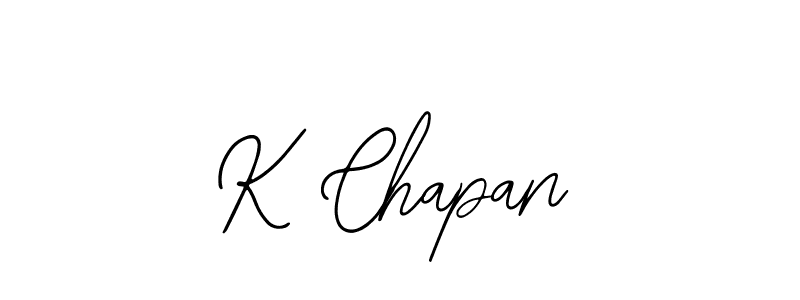 It looks lik you need a new signature style for name K Chapan. Design unique handwritten (Bearetta-2O07w) signature with our free signature maker in just a few clicks. K Chapan signature style 12 images and pictures png