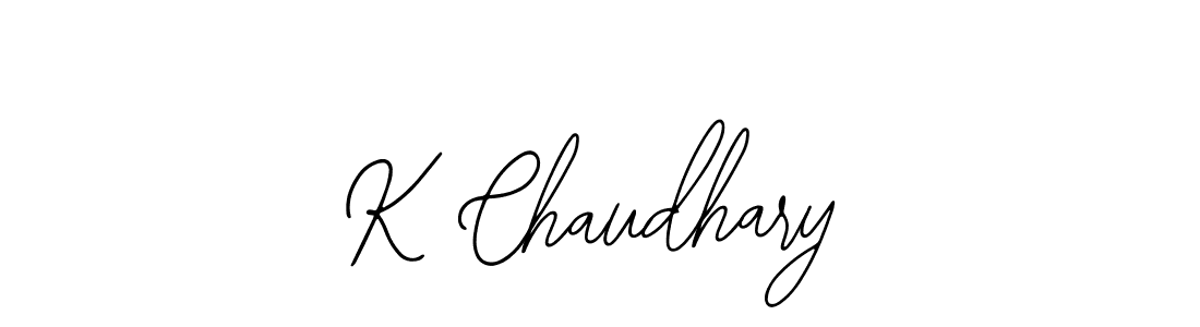 How to make K Chaudhary signature? Bearetta-2O07w is a professional autograph style. Create handwritten signature for K Chaudhary name. K Chaudhary signature style 12 images and pictures png