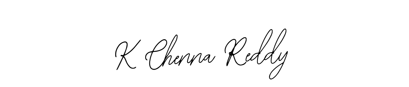 How to make K Chenna Reddy signature? Bearetta-2O07w is a professional autograph style. Create handwritten signature for K Chenna Reddy name. K Chenna Reddy signature style 12 images and pictures png