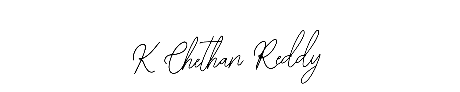 Also we have K Chethan Reddy name is the best signature style. Create professional handwritten signature collection using Bearetta-2O07w autograph style. K Chethan Reddy signature style 12 images and pictures png