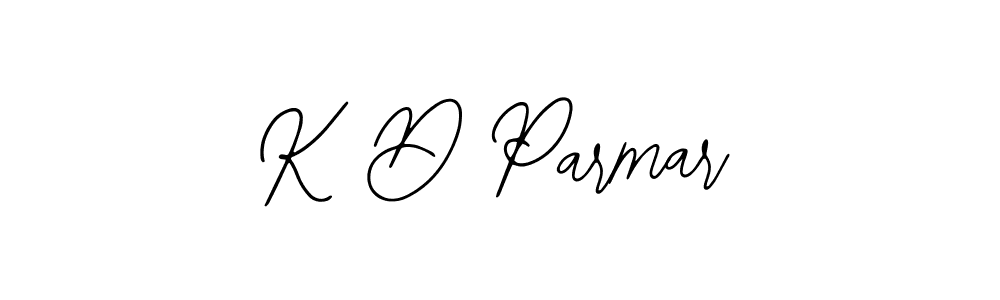 Design your own signature with our free online signature maker. With this signature software, you can create a handwritten (Bearetta-2O07w) signature for name K D Parmar. K D Parmar signature style 12 images and pictures png