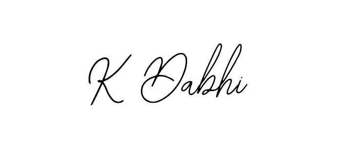 Also You can easily find your signature by using the search form. We will create K Dabhi name handwritten signature images for you free of cost using Bearetta-2O07w sign style. K Dabhi signature style 12 images and pictures png