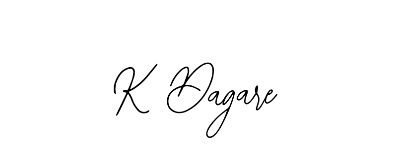 Make a beautiful signature design for name K Dagare. Use this online signature maker to create a handwritten signature for free. K Dagare signature style 12 images and pictures png