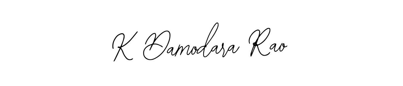 if you are searching for the best signature style for your name K Damodara Rao. so please give up your signature search. here we have designed multiple signature styles  using Bearetta-2O07w. K Damodara Rao signature style 12 images and pictures png