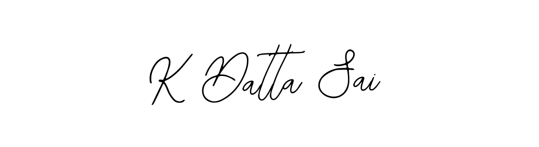 How to make K Datta Sai signature? Bearetta-2O07w is a professional autograph style. Create handwritten signature for K Datta Sai name. K Datta Sai signature style 12 images and pictures png