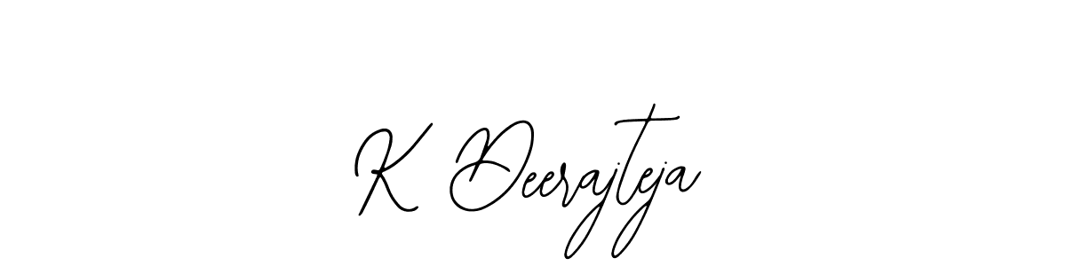 Here are the top 10 professional signature styles for the name K Deerajteja. These are the best autograph styles you can use for your name. K Deerajteja signature style 12 images and pictures png