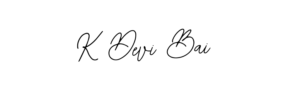 Also You can easily find your signature by using the search form. We will create K Devi Bai name handwritten signature images for you free of cost using Bearetta-2O07w sign style. K Devi Bai signature style 12 images and pictures png