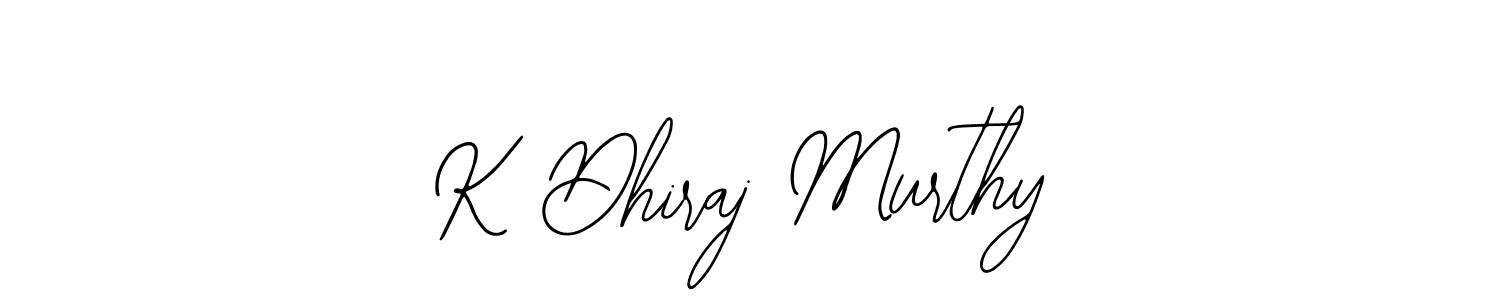 Similarly Bearetta-2O07w is the best handwritten signature design. Signature creator online .You can use it as an online autograph creator for name K Dhiraj Murthy. K Dhiraj Murthy signature style 12 images and pictures png