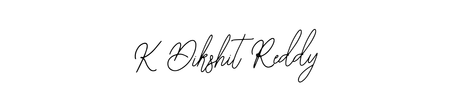 Similarly Bearetta-2O07w is the best handwritten signature design. Signature creator online .You can use it as an online autograph creator for name K Dikshit Reddy. K Dikshit Reddy signature style 12 images and pictures png