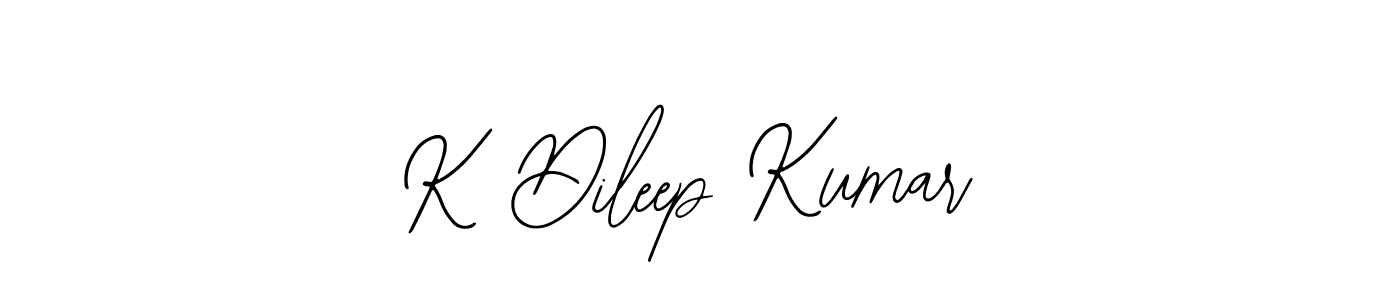 How to Draw K Dileep Kumar signature style? Bearetta-2O07w is a latest design signature styles for name K Dileep Kumar. K Dileep Kumar signature style 12 images and pictures png