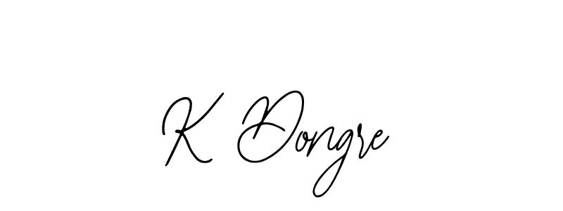 Use a signature maker to create a handwritten signature online. With this signature software, you can design (Bearetta-2O07w) your own signature for name K Dongre. K Dongre signature style 12 images and pictures png