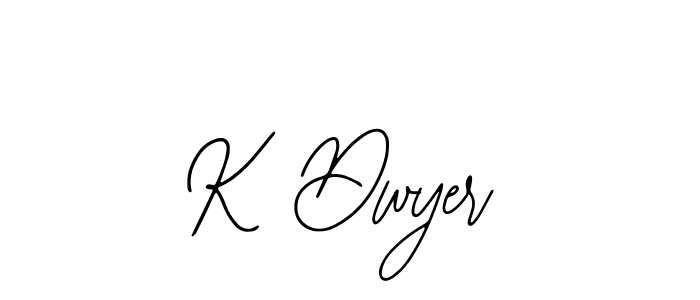 Create a beautiful signature design for name K Dwyer. With this signature (Bearetta-2O07w) fonts, you can make a handwritten signature for free. K Dwyer signature style 12 images and pictures png