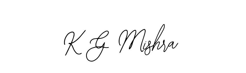 Bearetta-2O07w is a professional signature style that is perfect for those who want to add a touch of class to their signature. It is also a great choice for those who want to make their signature more unique. Get K G Mishra name to fancy signature for free. K G Mishra signature style 12 images and pictures png