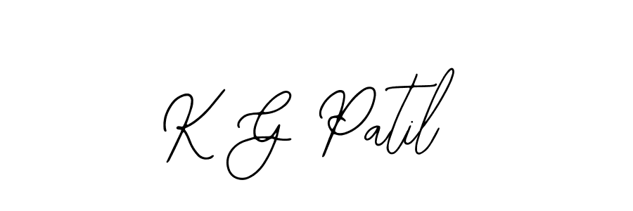 Create a beautiful signature design for name K G Patil. With this signature (Bearetta-2O07w) fonts, you can make a handwritten signature for free. K G Patil signature style 12 images and pictures png