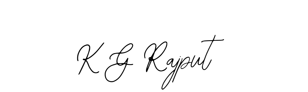 How to Draw K G Rajput signature style? Bearetta-2O07w is a latest design signature styles for name K G Rajput. K G Rajput signature style 12 images and pictures png