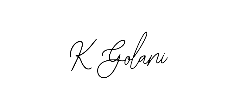 How to Draw K Golani signature style? Bearetta-2O07w is a latest design signature styles for name K Golani. K Golani signature style 12 images and pictures png