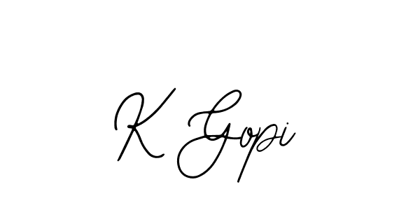 Similarly Bearetta-2O07w is the best handwritten signature design. Signature creator online .You can use it as an online autograph creator for name K Gopi. K Gopi signature style 12 images and pictures png