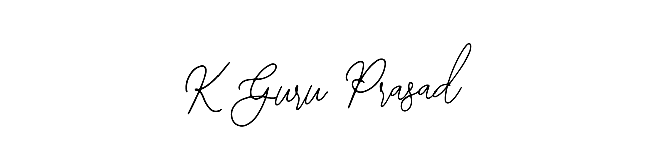 Also You can easily find your signature by using the search form. We will create K Guru Prasad name handwritten signature images for you free of cost using Bearetta-2O07w sign style. K Guru Prasad signature style 12 images and pictures png