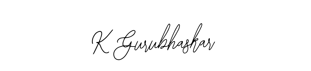 Best and Professional Signature Style for K Gurubhaskar. Bearetta-2O07w Best Signature Style Collection. K Gurubhaskar signature style 12 images and pictures png