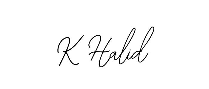 How to Draw K Halid signature style? Bearetta-2O07w is a latest design signature styles for name K Halid. K Halid signature style 12 images and pictures png