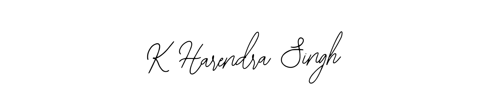 Also we have K Harendra Singh name is the best signature style. Create professional handwritten signature collection using Bearetta-2O07w autograph style. K Harendra Singh signature style 12 images and pictures png