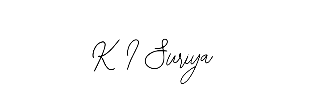 Similarly Bearetta-2O07w is the best handwritten signature design. Signature creator online .You can use it as an online autograph creator for name K I Suriya. K I Suriya signature style 12 images and pictures png