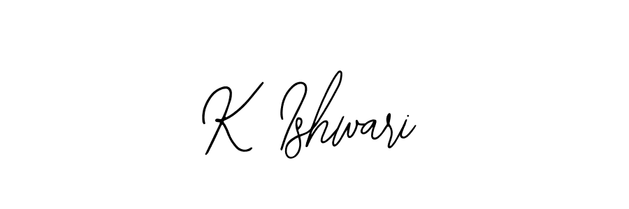 How to make K Ishwari signature? Bearetta-2O07w is a professional autograph style. Create handwritten signature for K Ishwari name. K Ishwari signature style 12 images and pictures png