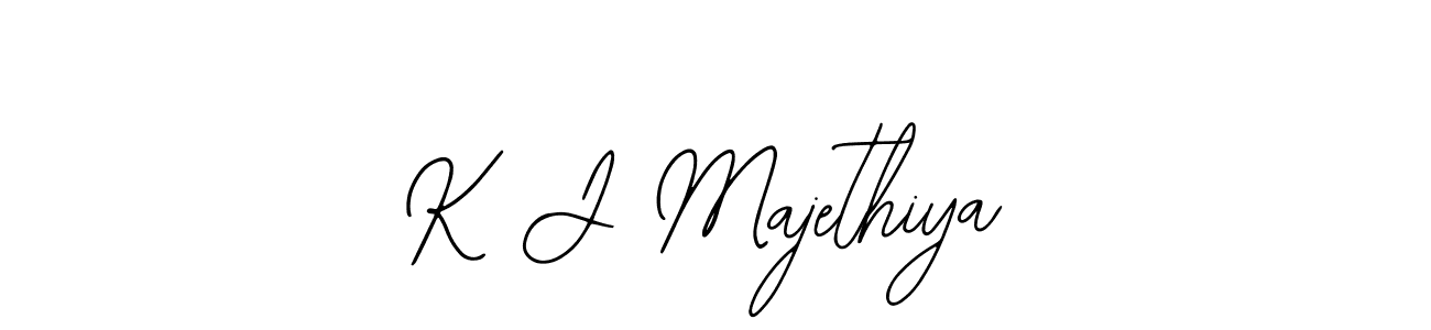 Design your own signature with our free online signature maker. With this signature software, you can create a handwritten (Bearetta-2O07w) signature for name K J Majethiya. K J Majethiya signature style 12 images and pictures png