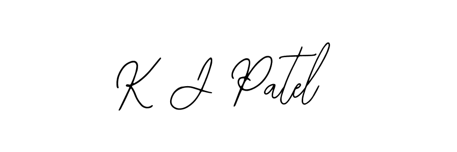 Here are the top 10 professional signature styles for the name K J Patel. These are the best autograph styles you can use for your name. K J Patel signature style 12 images and pictures png